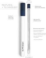 LifeStraw Sip Reusable Stainless Steel Water Filter Straw Midnight Blue view 2