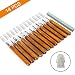 14 PCS Wood Carving Tools, SK2 Carbon Steel Sculpting Knife Kit for Engraving Rubber, Pumpkin, Soap, Vegetables, for Kids & Beginners with Storage Case, by YOLANDA
