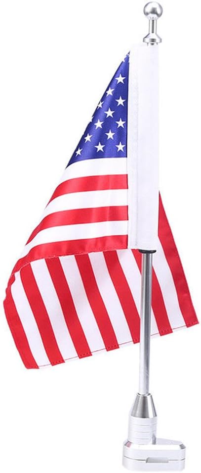 American Flag Pole Motorcycle, Motorbike Motorcycle Rear Fender Honda Simple Shelf (Opp Bag)