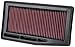 K&N Engine Air Filter: Reusable, Clean Every 75,000 Miles, Washable, Premium, Replacement Car Air Filter: Compatible with 2012-2015 CHEVROLET/HOLDEN (Spark, Barina Spark), 33-2492
