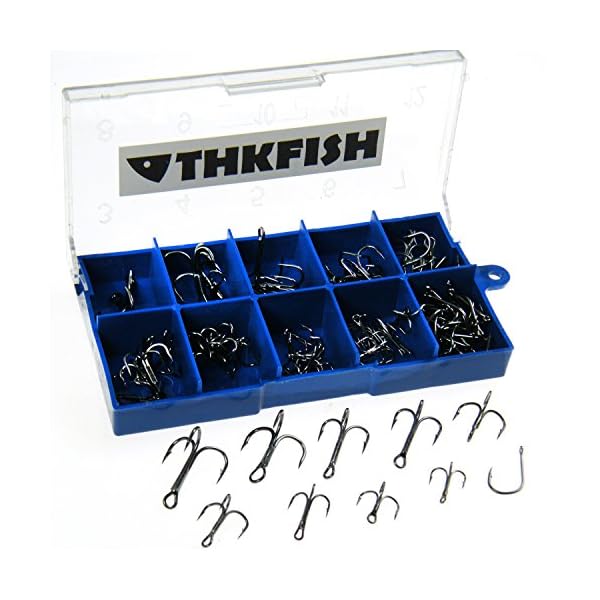 103X-Mixed-34567891011-12-Sizes-Carbon-Black-Treble-Fishhook-Treble-Fishing-Hooks-With-Box