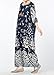 Minibee Women's Dragon Print Pattern Clothing Blue-half sleeve, One Size