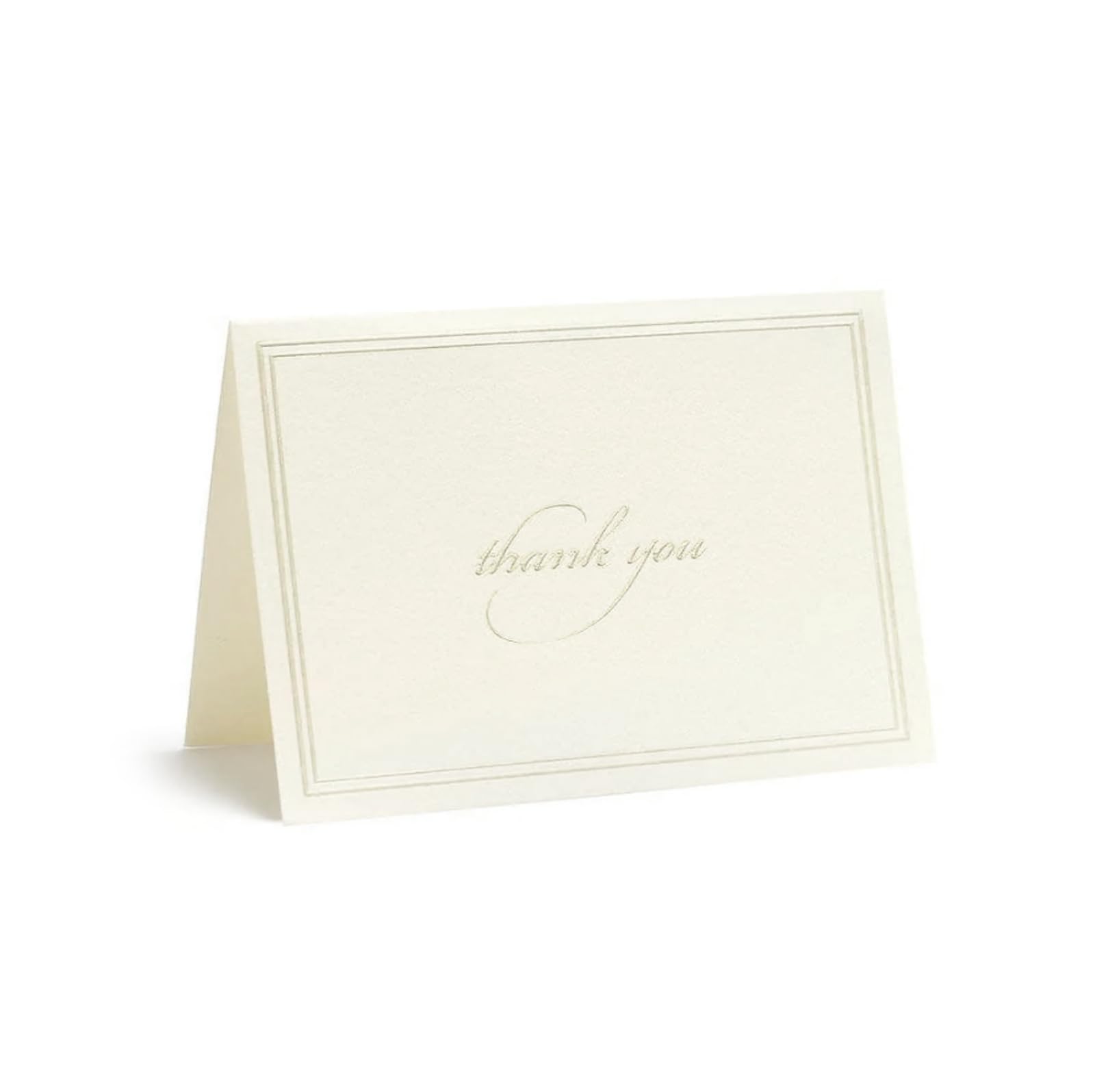 Photo 1 of Gartner Studios Pearl Ivory Thank You Cards with Envelopes, Event, Baby Shower, Wedding Thank You Cards, 3.5” x 5”, Set of 50 (61505)