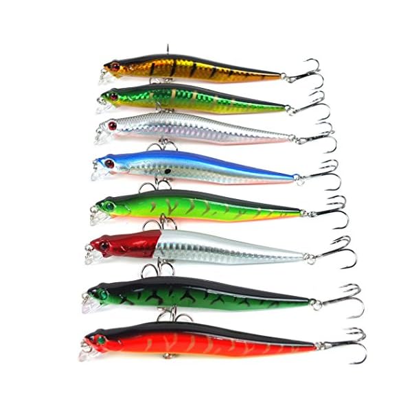 Aorace-8pcslot-Minnow-Fishing-Lure-Tackle-3D-Artificial-Bait-8colors-Hard-Floating-Big-Fishing-Lures-Leurre-Peche-12cm-10g