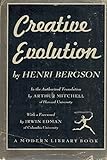 Bergson's Creative Evolution