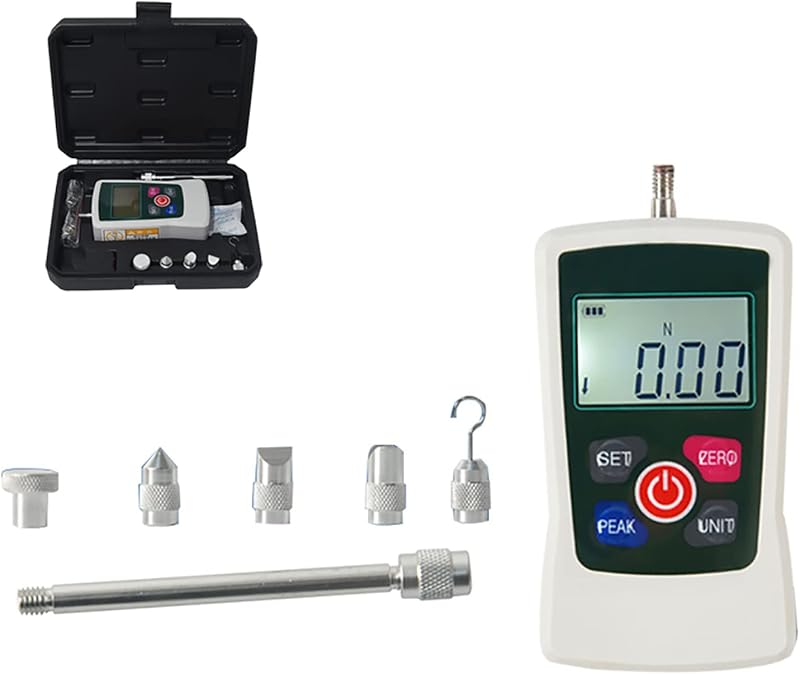 TopHomer Digital Force Gauge 500N Push Pull Tester Dynamometer LCD High