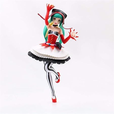 Amazon 初音道場ピエロ悪魔かわいいかわいい美少女アニメ玩具人形キャラクターモデル像デスクトップ装飾pvc高さ26センチ フィギュア ドール 通販