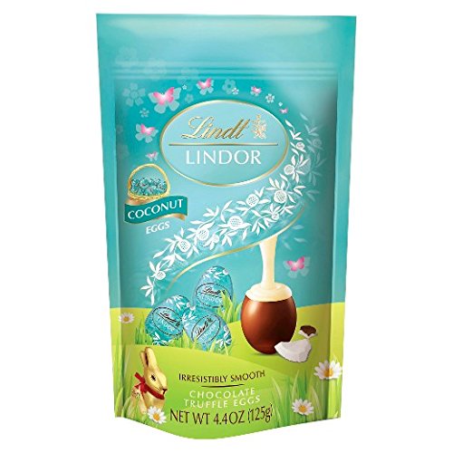 Lindt Lindor Easter Coconut Chocolate Truffle Eggs - 4.4oz