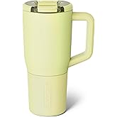 BrüMate Müv - 25oz 100% Leak Proof Insulated Coffee Mug with Handle & Lid - Stainless Steel Coffee Travel Mug - Double Walled Coffee Cup (Prickly Pear)