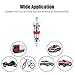 ZHSMS Valve Stem Removal Tools - 20pcs Valve Cores, 10pcs Tire Valve Caps, 4-Way Valve Tool,Tire Pressure Gauge, Single & Double Heads Valve Core Removal/Installation Tools