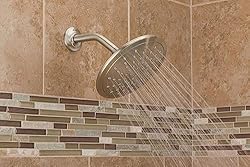 Moen 8-Inch Fixed Single Function Brushed Nickel