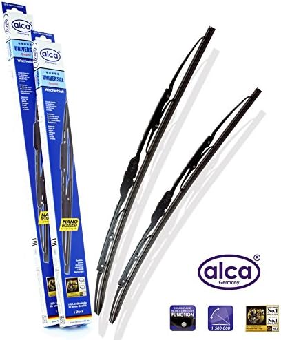 Alca Germany Universal Windscreen Wiper Blades 20"20" AU2020H Fits Ssangyong Rexton 2002-2012