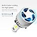 BEAMTECH 9006 LED Headlight Bulbs, 6500K 8000 Lumens Extremely Super Bright HB4 COB LED Chips Conversion Kit,Xenon White
