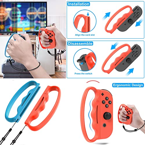 2022 Switch Sports Accessories Bundle, 10 in 1 Switch Sports Bundle for