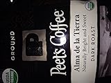 Organic Peet's Coffee, alma de la Tierra, ground dark roast, 2.25lb,