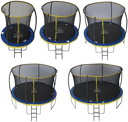 Zero Gravity Ultima 4 High Spec Trampoline with Safety Enclosure Netting and Ladder 6ft / 8ft / 10ft / 12ft / 14ft