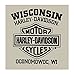 Harley-Davidson Men's 1903 American Flag Short Sleeve T-Shirt, Ice Gray