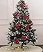 HUAN XUN Christmas Tree Ornaments Stocking Decorations - 8pcs Christmas Stocking Tree Heart Star Holiday Party Decor