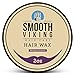 Hair Wax for Men – Hair Styling Formula for Modern Styling – Workable & Pliable Product for Added Texture & Shine – Works on All Hair Types, Styles & Lengths – 2 OZ – Smooth Viking