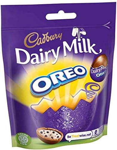 Mini Eggs Cadbury,Galaxy,Kinder, Oreo, Creme Twists, Enchanted,Multi Pack Offers (Cadbury Oreo, 1 Pack)