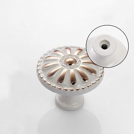 Perilla gabinete, muebles un solo orificio, tocador aleación zinc