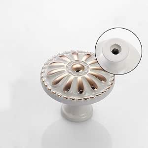 Perilla gabinete, muebles un solo orificio, tocador aleación zinc