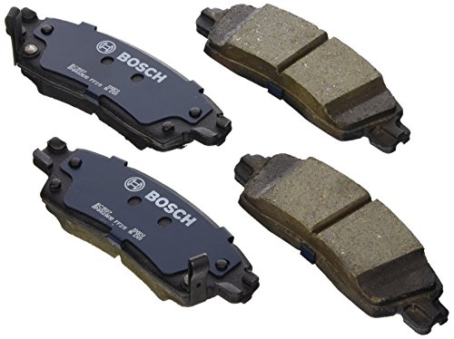 Bosch BC1507 QuietCast Premium Ceramic Disc Brake Pad Set For Buick: 2011-2013 Enclave; Chevrolet: 2011-2012 Traverse; GMC: 2011-2012 Acadia; Rear