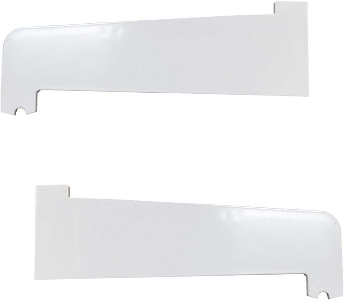 White UPVC End Caps for Windows and Door Cills/Pair External Sill Caps Amazon.co.uk DIY & Tools