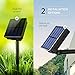 Mpow 2 Pack Globe Solar 30 LED 8 Modes Valentine Decorative String Lights for Outdoor Patio Garden Yard Lawn, Warm White