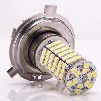 【クリックで詳細表示】2xオートH4 120 3528SMD LEDキセノン・ウィズ・ネベル・リヒト・シュトラール・ミツマー12V