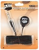 AXL Acoustic Guitar Transducer Pickup with 1/4 Jack and 9 Foot Cable