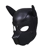 Moleney Adults Neoprene Puppy Hood Mask, Removable