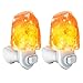 PULNDA Original Himalayan Salt Lamps Crystal Salt Lamp Natural Air Purifier and Soft Night Light for Living Dining Bed Room and Office (Cone)