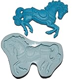 O.K Molds silicone horse fondant gompaste cake M4696