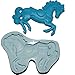 O.K Molds silicone horse fondant gompaste cake M4696