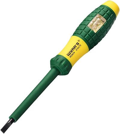 Eightwood Electric Tester Pen 220V Voltage Screwdriver 75mm Chrome-Vanadium