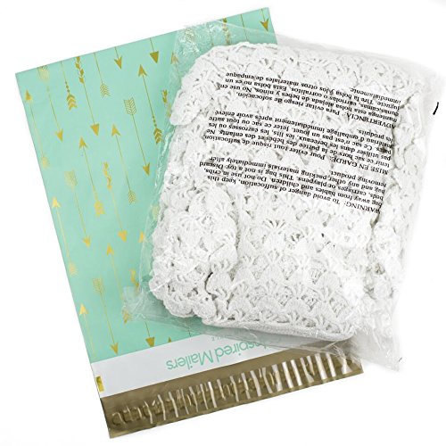 Inspired Mailers Poly Mailers 10x13 Deluxe Tribal Arrows Print – Pack of 100 – Unpadded Poly Bags for Shipping (Seafoam) - Thumbnail 4