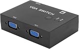 Bewinner 2-In-1-Out VGA Switch Box 1920x1440 Splitter Adapter for PC Laptop view 5