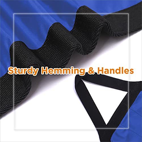 ZHEEYI Positioning Bed Pad with Reinforced Handles 39" x 36" Slide Sheet Multipurpose Patient