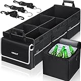 HIRALIY 4 in 1 Car Trunk Storage Organizer, Multi