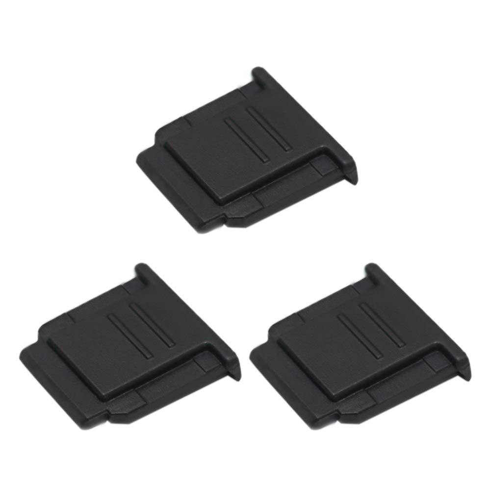 VKO Hot Shoe Cover, Hot Shoe Cap, Hot Shoe Protector Compatible for A6100 A6600 A7RIV A7III A6500 A6400 A6300 A6000 A77II A7II A7RIII A7SII A99II RX1RII RX10II RX100II Replaces FA-SHC1M(3 Pack)