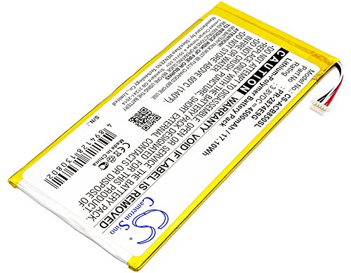 Cameron Sino 4500mAh / 17.10Wh Li-Polymer High-Capacity Replacement Batteries for Acer Iconia One 8 B1-850/ A6001 , fits Acer PR-2874E9G