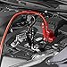 Amazon Basics Jumper Cable for Car Battery, 6 Gauge, 16 Foot