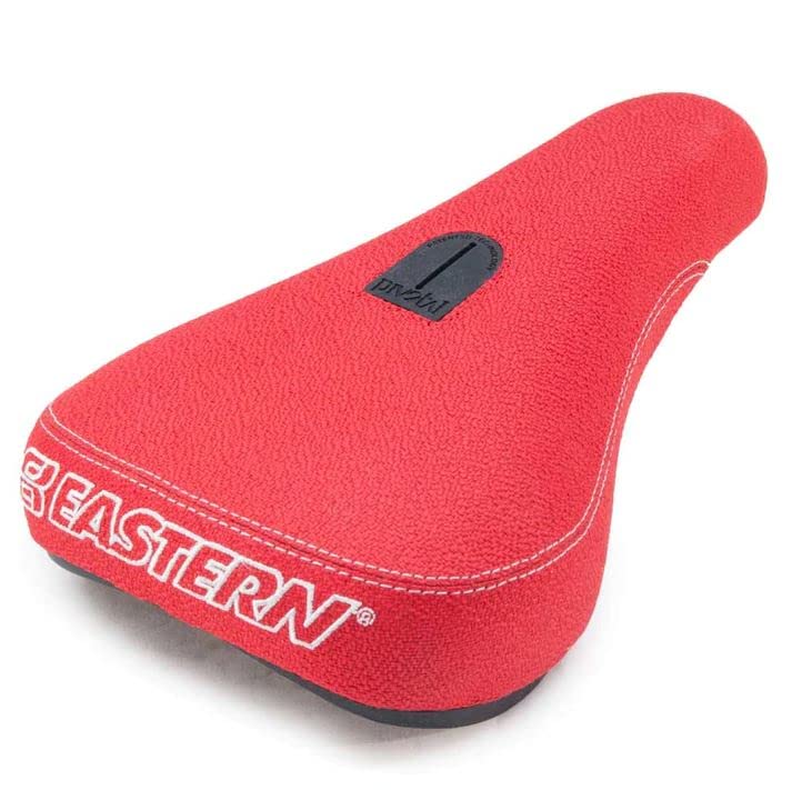 Eastern Bikes Pivotal Mounting Style Bicycle Seat (Nylon, Red)