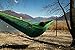 Double Eagle Camping Hammock Set - Incl. 2 carabiners and 2 ropes - 118 x 78 in - 600 lbs load - Top Rated Best Quality Lightweight Parachute Nylon 210T. X-MAS GIFT. 2 YEARS-WARRANTY.