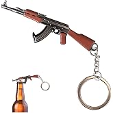 AK-47 Keychain Bottle Openers | Outdoor Campaign Bar Restaurant Portable Wine Opener Best Gift for Men Soldier