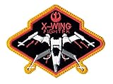 X-Wing Fight Pilot Badge Star Wars Art Tactical Morale Hook Side Patch