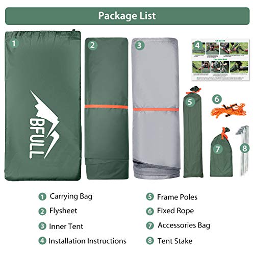 BFULL Camping Tents 23 Person Lightweight Backpacking Tents for Hiking