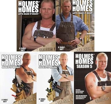 Amazon Com Holmes On Homes Season 1 To 5 5 Pack Mike Holmes Mike Holmes Movies Tv