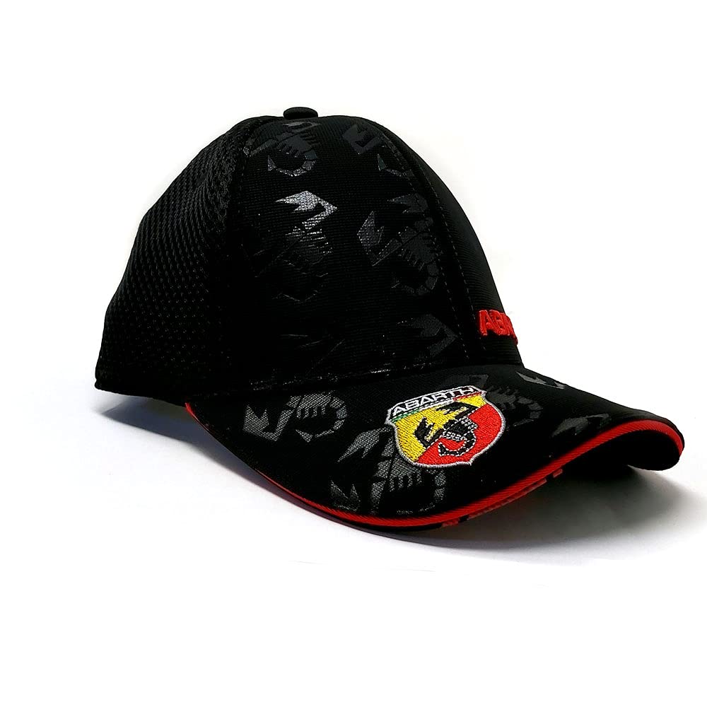 Abarth 21735 Official Summer Cap, Black